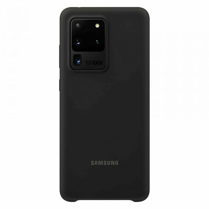 Чохол-накладка Samsung Silicone Cover для Samsung Galaxy S20 Ultra SM-G988 Black (EF-PG988TBEGRU)