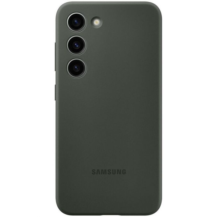 Чохол-накладка Samsung Silicone Cover для Samsung Galaxy S23 SM-S911 Khaki (EF-PS911TGEGRU)