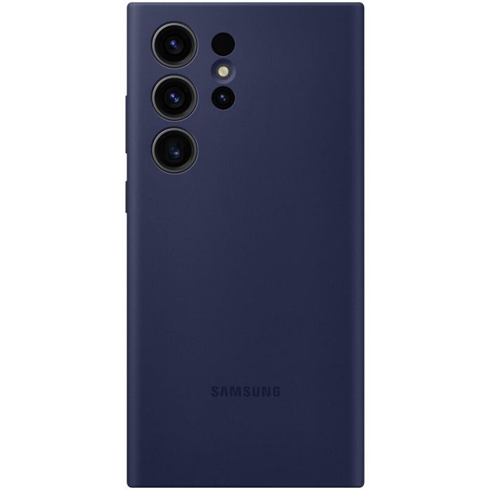 Чохол-накладка Samsung Silicone Cover для Samsung Galaxy S23 Ultra SM-S918 Navy (EF-PS918TNEGRU)