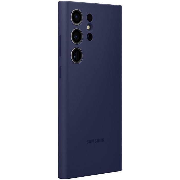Чохол-накладка Samsung Silicone Cover для Samsung Galaxy S23 Ultra SM-S918 Navy (EF-PS918TNEGRU)