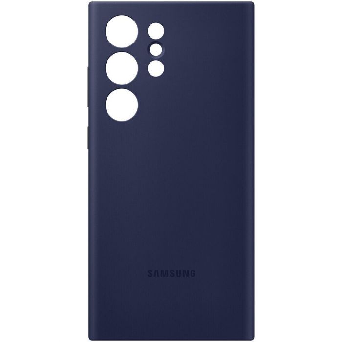 Чохол-накладка Samsung Silicone Cover для Samsung Galaxy S23 Ultra SM-S918 Navy (EF-PS918TNEGRU)