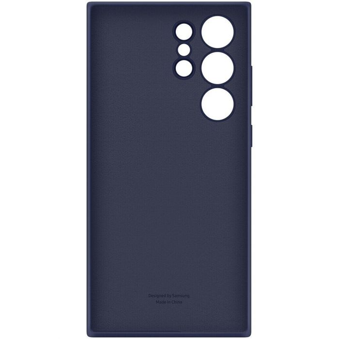 Чохол-накладка Samsung Silicone Cover для Samsung Galaxy S23 Ultra SM-S918 Navy (EF-PS918TNEGRU)