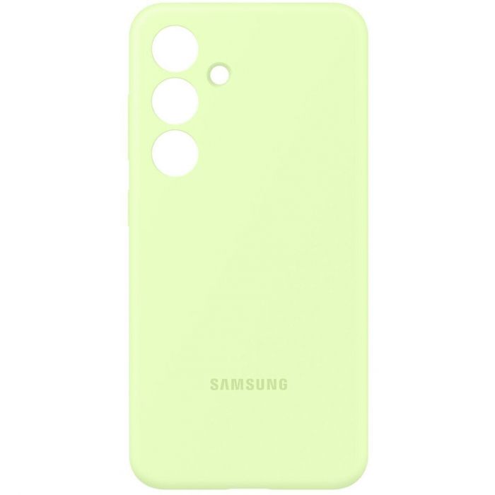 Чохол-накладка Samsung Silicone Cover для Samsung Galaxy S24 SM-S921 Light Green (EF-PS921TGEGWW)