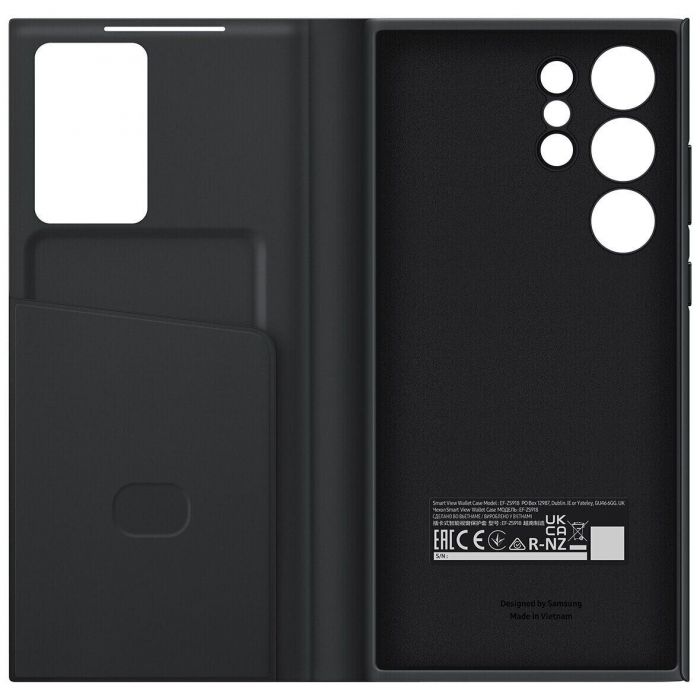 Чохол-книжка Samsung Smart View Wallet Case для Samsung Galaxy S23 Ultra SM-S918 Black (EF-ZS918CBEGRU)