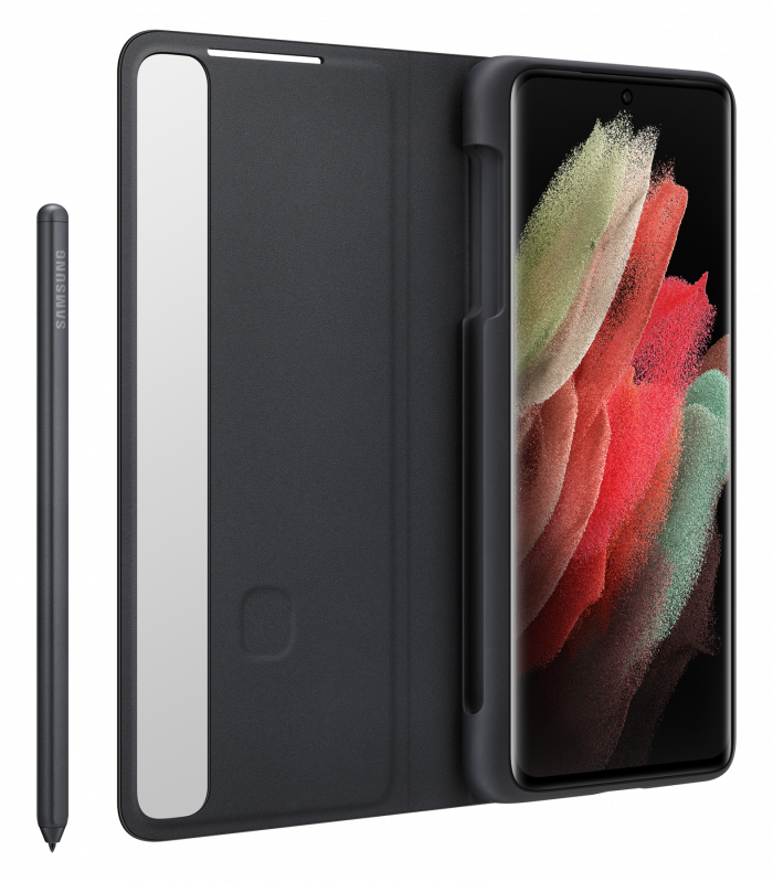 Чохол-книжка Samsung Smart Clear View Cover with S Pen для Samsung Galaxy S21 Ultra SM-G998 Black (EF-ZG99PCBEGRU)