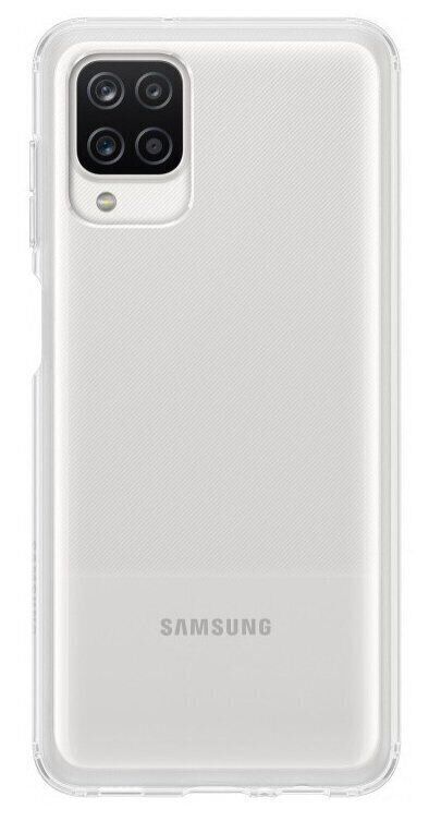 Чохол-накладка Samsung Soft Clear Cover для Samsung Galaxy A12 SM-A125/SM-A127 Transparent (EF-QA125TTEGRU)