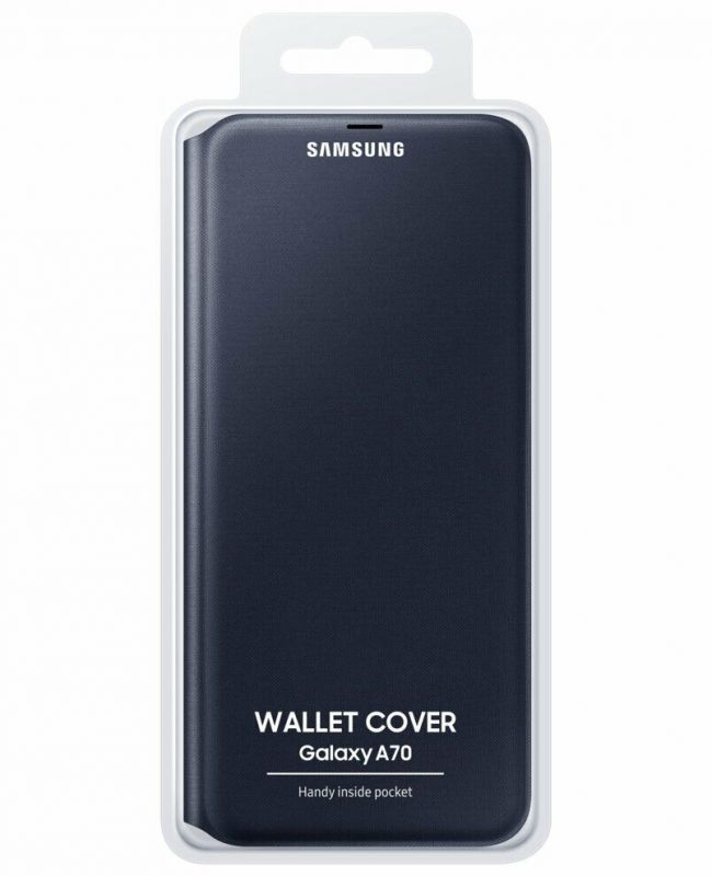 Чохол-книжка Samsung Wallet Cover для Samsung Galaxy A70 SM-A705/Galaxy A70s SM-A707 Black (EF-WA705PBEGRU)