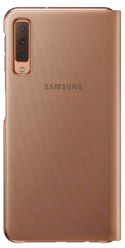 Чохол-книжка Samsung Wallet Cover для Samsung Galaxy A7 2018 SM-A750 Gold (EF-WA750PFEGRU)