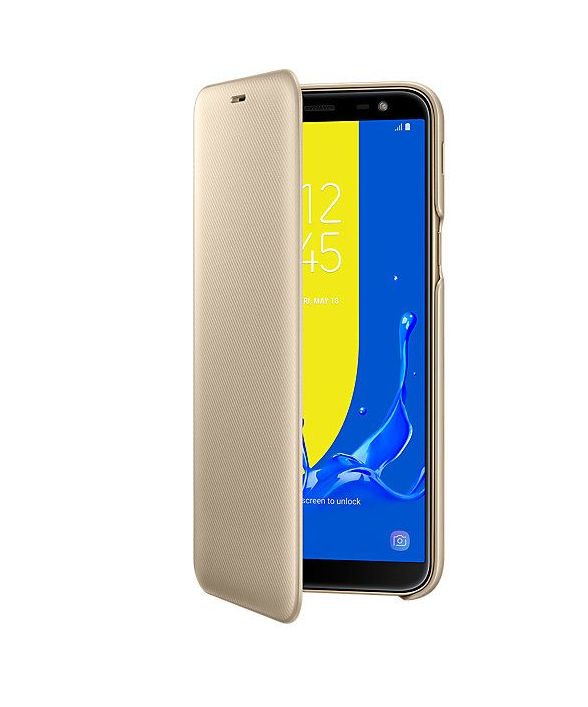 Чохол-книжка Samsung Wallet Cover для Samsung Galaxy J6 SM-J600 Gold (EF-WJ600CFEGRU)