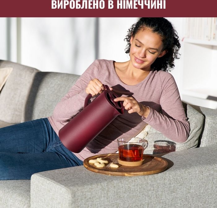 Термоглечик Tefal Motiva 1 л Burgundy (N4170210)