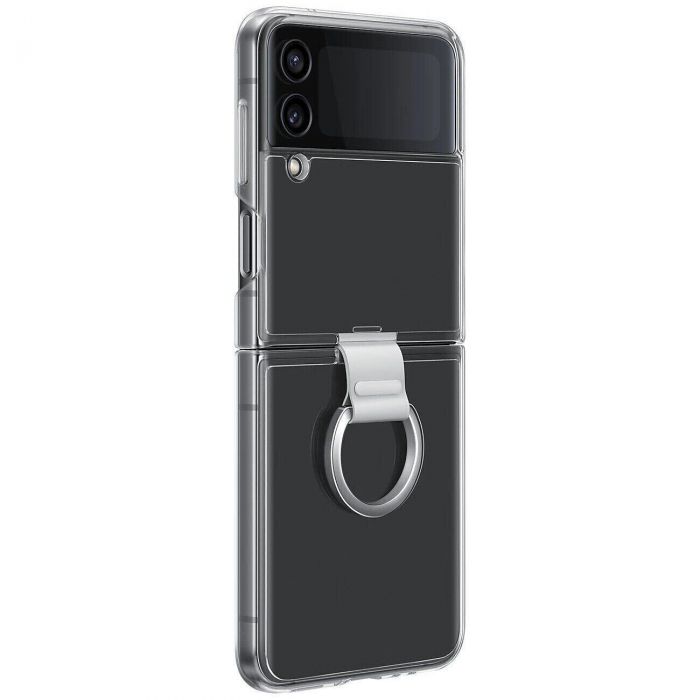 Чохол-накладка Samsung Clear Cover with Ring для Samsung Galaxy Flip 4 SM-F721 Transparent (EF-OF721CTEGUA)