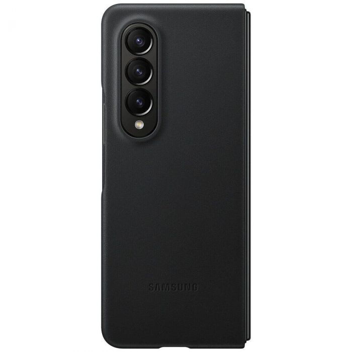 Чохол-накладка Samsung Leather Cover для Samsung Galaxy Fold 4 SM-F936 Black (EF-VF936LBEGUA)
