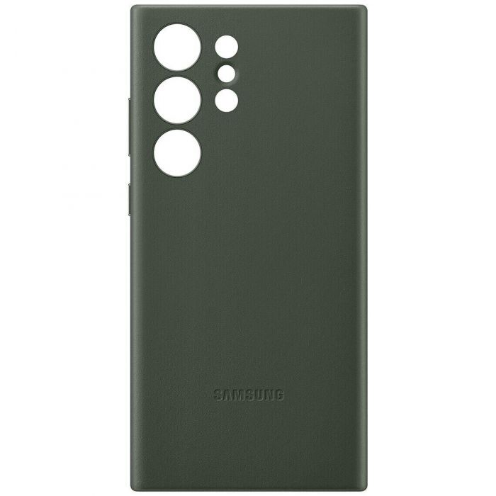 Чохол-накладка Samsung Leather Cover для Samsung Galaxy S23 Ultra SM-S918 Green (EF-VS918LGEGRU)
