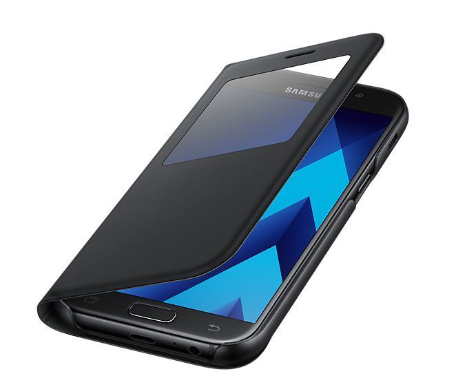 Чохол-книжка Samsung S View Standing Cover для Samsung Galaxy A5 2017 SM-A520 Black (EF-CA520PBEGRU)