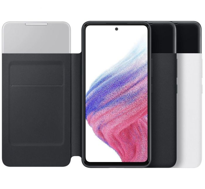 Чохол-книжка Samsung S View Wallet Cover для Samsung Galaxy A53 SM-A536 Black (EF-EA536PBEGRU)