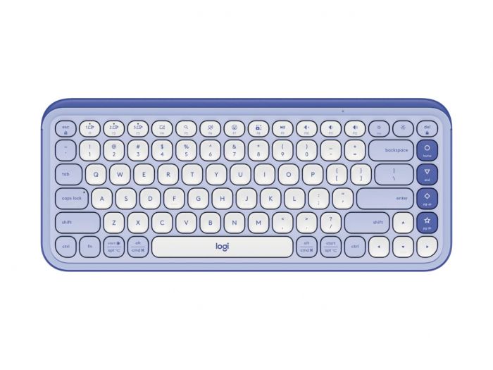 Клавiатура бездротова Logitech Pop Icon Keys Lilac (920-013074)