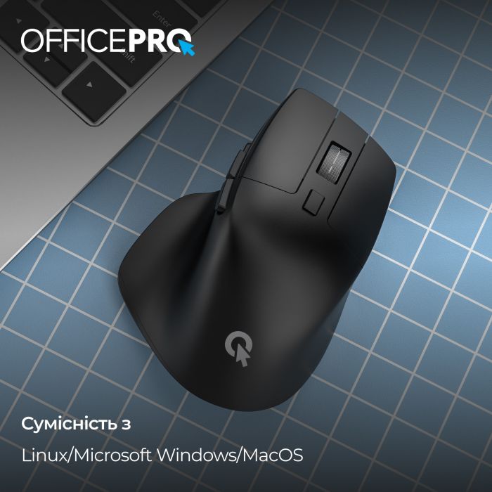 Миша бездротова OfficePro M395B Black