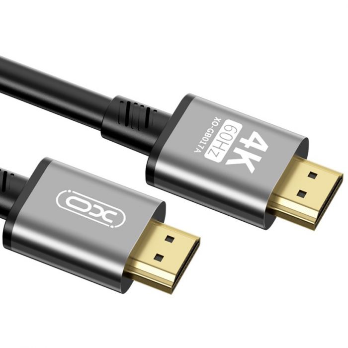 Кабель XO HDMI-HDMI V.2.0, 3 м Tranish (GB017A-HDMI.tranish)