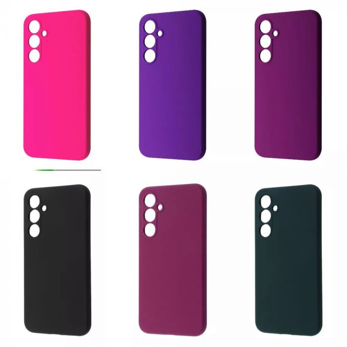 Чохол-накладка Wave Full Silicone Cover для Samsung Galaxy A35 SM-A356 Midnight Blue