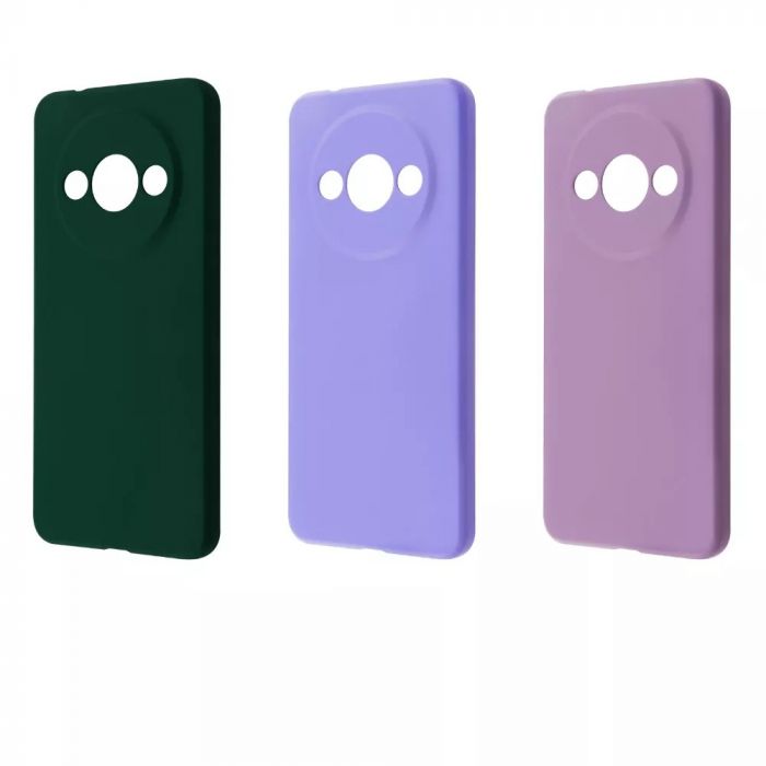 Чохол-накладка Wave Colorful Case для Xiaomi Redmi A3 Black Currant