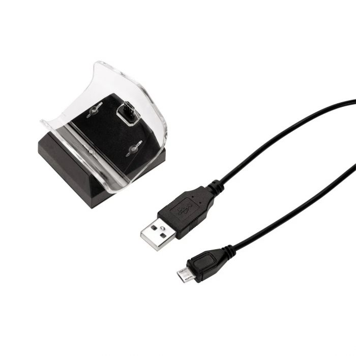 Зарядний пристрій Hama Single Charging Station Mini для геймпадів Sony DualShock 4 Black (00115468)