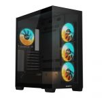 Корпус Gigabyte Aorus C500 Panoramic Stealth Tempered Glass Black без БЖ (GB-C500P ST)