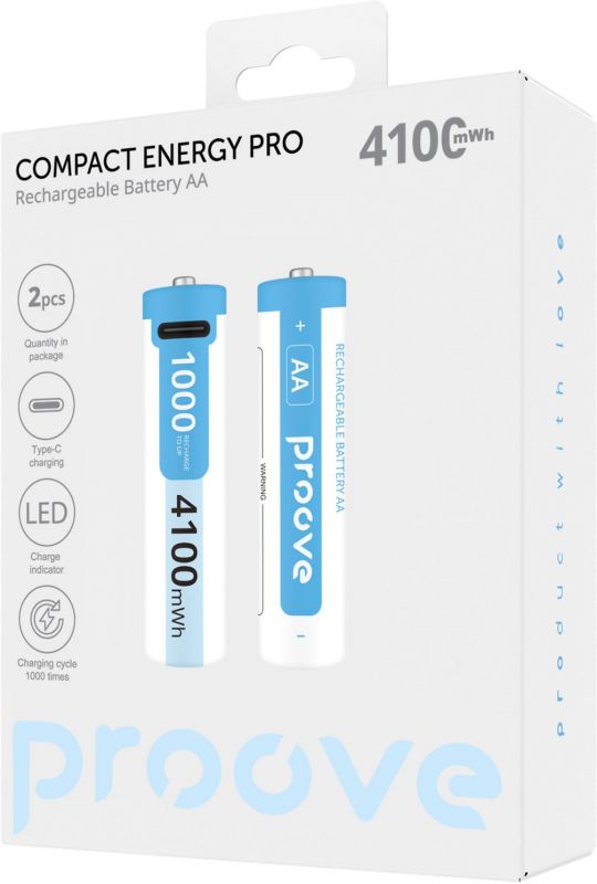 Акумулятори Proove Compact Energy Pro AA/HR06 NI-MH 2700 mAh BL 2 шт