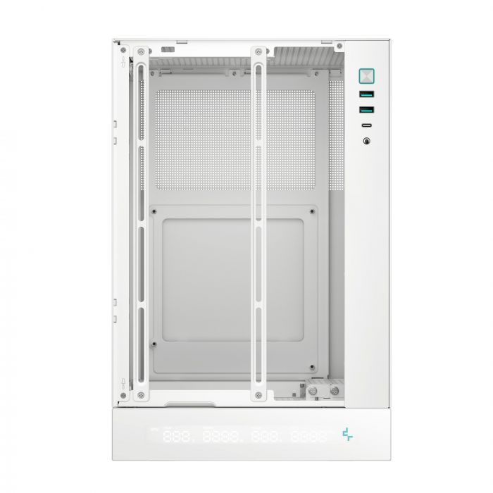 Корпус DeepCool CH170 Digital White (R-CH170-WHNPI0D-G-1) без БЖ