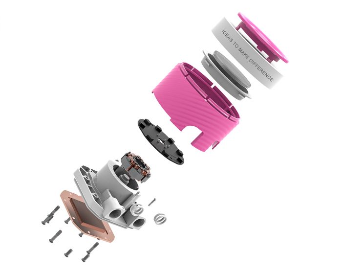 Система водяного охолодження ID-Cooling FX240 INF Pink