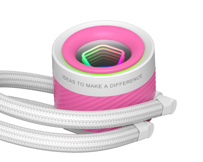 Система водяного охолодження ID-Cooling FX240 INF Pink