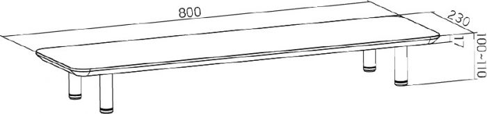 Підставка для монітора OfficePro MR940BR