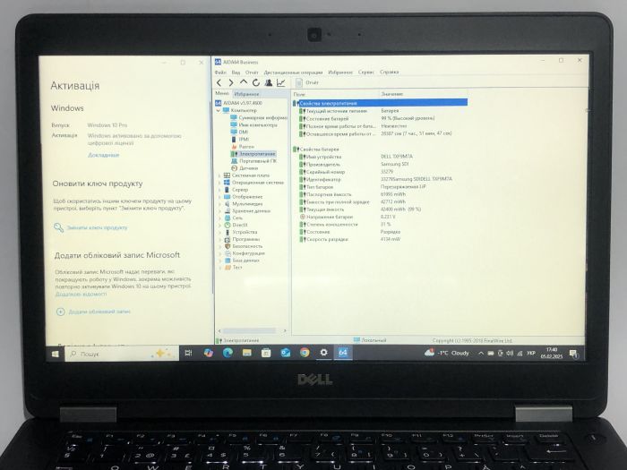 Ноутбук Dell Latitude E5470 (DLE5470E910) б.в