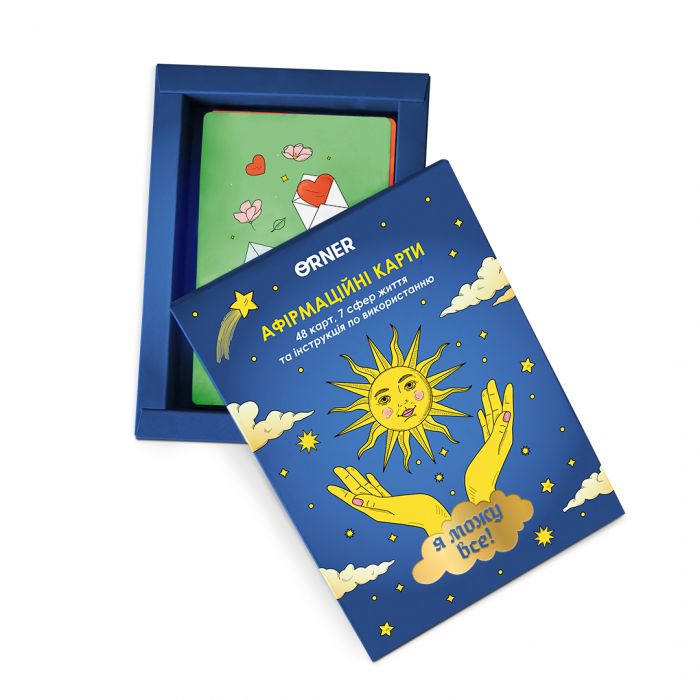 Картки з афірмаціями Orner Я можу все! (orner-2309)