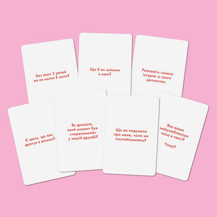 Розмовна гра Orner Розкажи мені все. Girl’s edition (orner-1928)