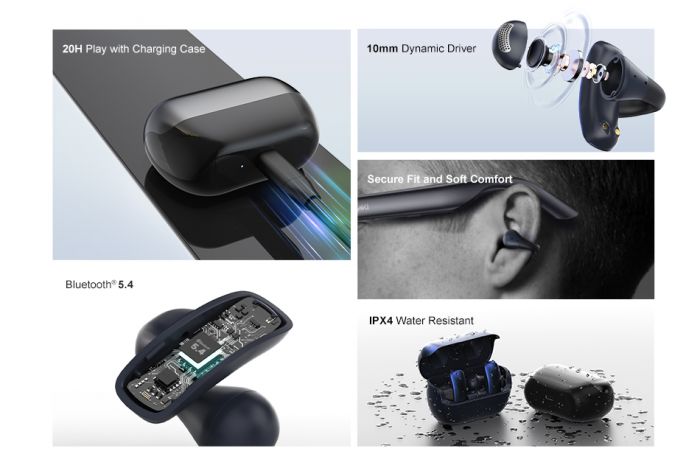 Bluetooth-гарнітура iMiki SP1 Blue