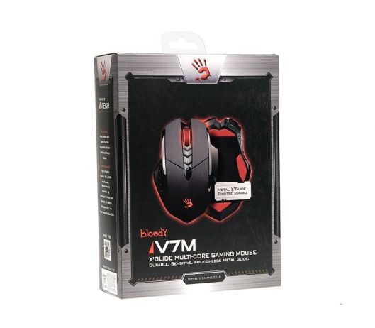 Мишка A4Tech V7M Bloody Black USB V-Track