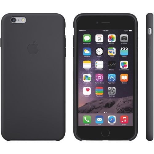 Чохол-накладка Apple Silicone Case для iPhone 6 Plus/iPhone 6S Plus Black (MGR92)