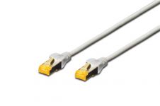 Патч-корд DIGITUS CAT 6a S-FTP, 3м,AWG 26/7 сірого кольору (DK-1644-A-030)