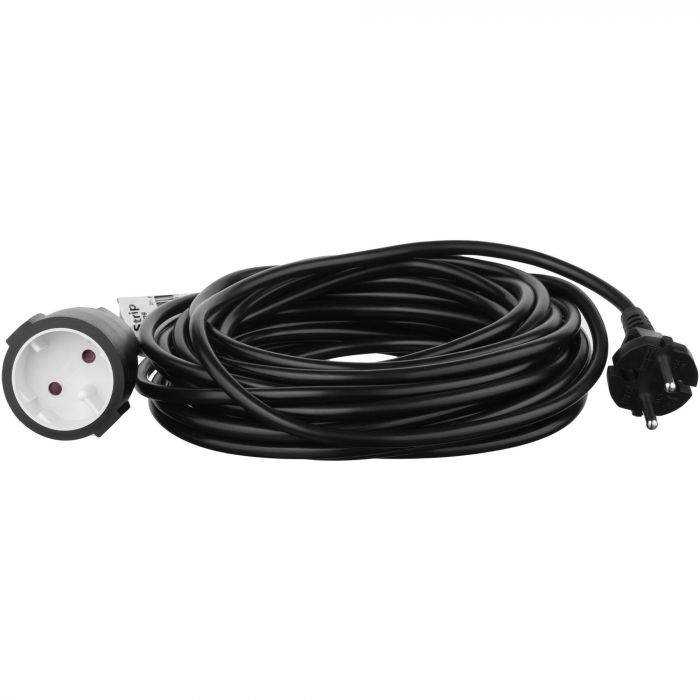 Мережевий подовжувач 2E 1XCEE7/17, 2G*1.0мм, 10м, black (2E-PC210M10)