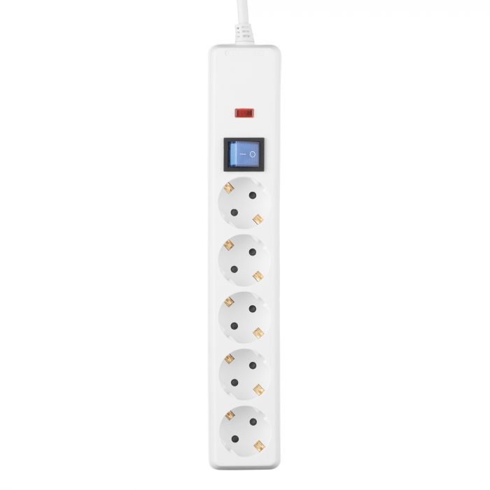 Мережевий фільтр 2E 5хSchuko, 3 м (2E-SP515OSM3WH)