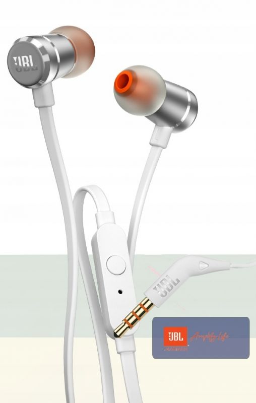 Гарнiтура JBL T290 Silver (JBLT290SIL)