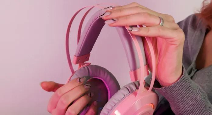 Гарнітура Bloody G521 Pink