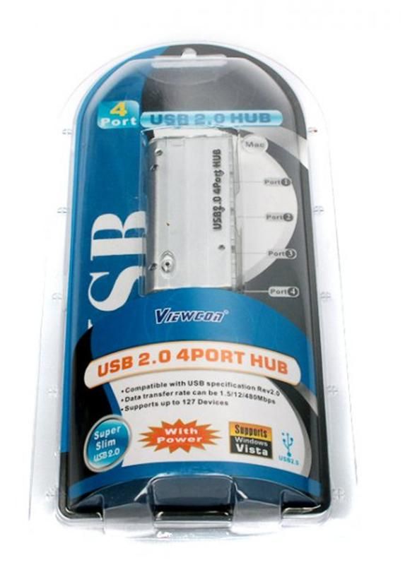 USB-хаб Viewcon VE410 4 ports