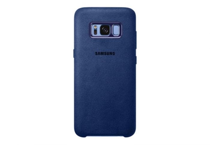 Чохол-накладка Samsung Alcantara Cover для Samsung Galaxy S8+ G955 Blue (EF-XG955ALEGRU)