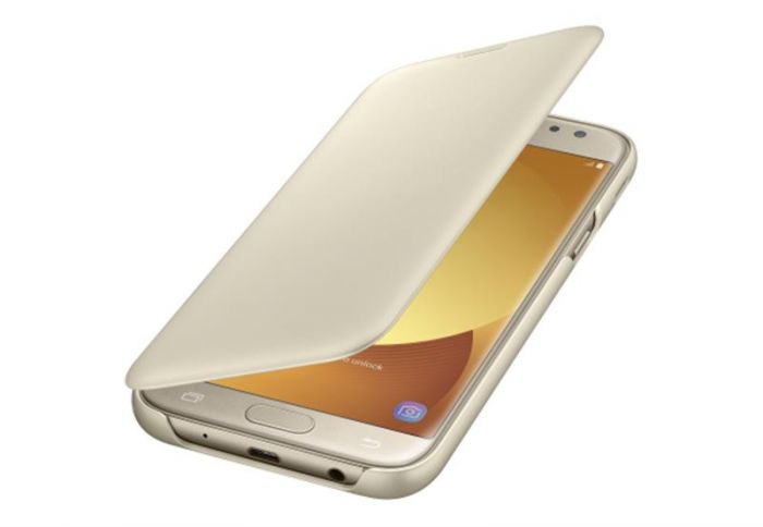 Чохол-книжка Samsung Wallet Cover для Samsung Galaxy J5 (2017) SM-J530 Gold (EF-WJ530CFEGRU)