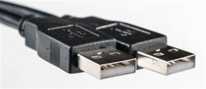 Кабель PowerPlant (KD00AS1215) USB2.0(AM)-USB2.0(AM), 3м, One ferrite, Black