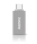 Адаптер Remax Glance USB-USB Type-C RA-OTG1 Silver (2000700004672)