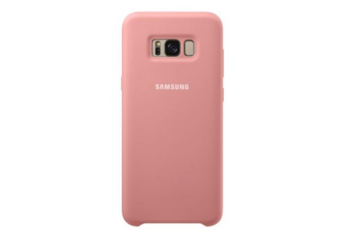 Чохол-накладка Samsung Silicone Cover для Samsung Galaxy S8+ G955 Pink (EF-PG955TPEGRU)