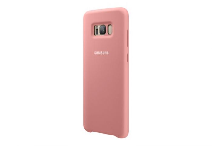 Чохол-накладка Samsung Silicone Cover для Samsung Galaxy S8+ G955 Pink (EF-PG955TPEGRU)