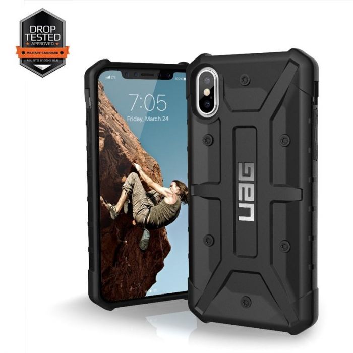 Чохол-накладка Urban Armor Gear Pathfinder для Apple iPhone X Black (IPHX-A-BK)